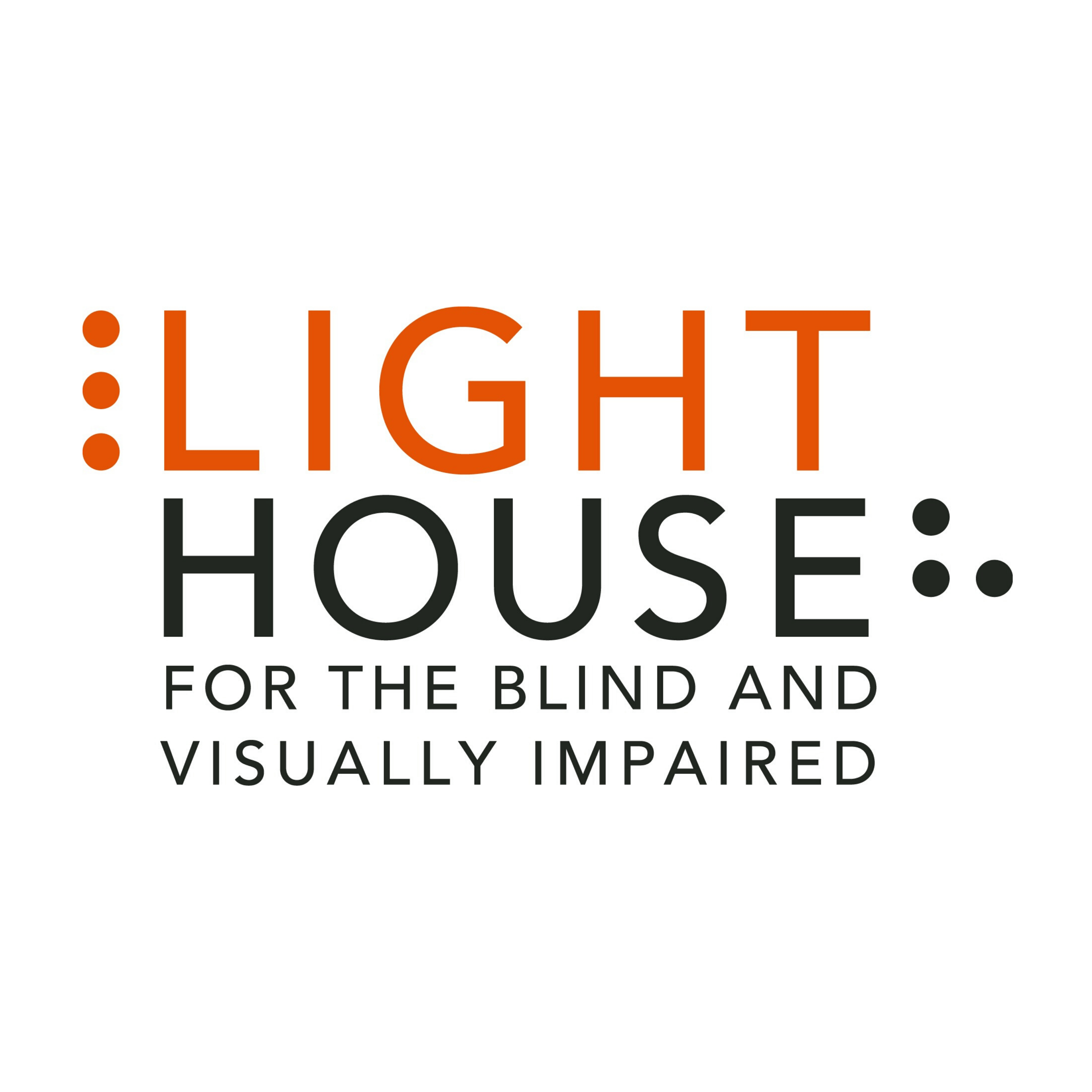 Lighthouse for the blind and visually impaired logo